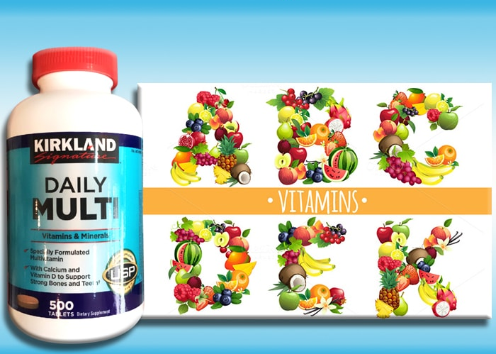 Mua Thưc phẩm bổ sung Vitamins Tổng hợp Kirkland Daily Multi Vitamins (500 Viên) - Nhập khẩu Mỹ