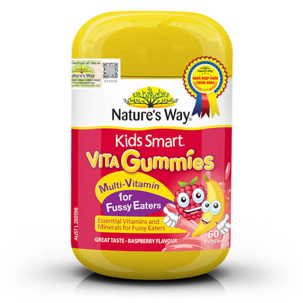 Nature's Way Kids Smart Vita Gummies Multi Vitamin for Fussy Eaters